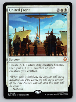 United Front FOIL - MTG Avatar: The Last Airbender TLA - Image 1
