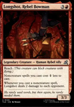 Longshot, Rebel Bowman U Avatar: The Last Airbender: Eternal-Legal 120 NM - Image 1