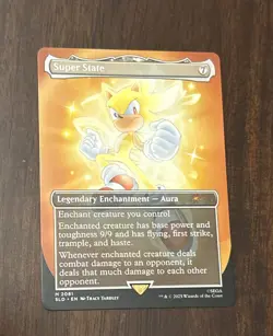 1x Super State, Secret Lair Sonic the Hedgehog, Magic MTG NM - Image 1