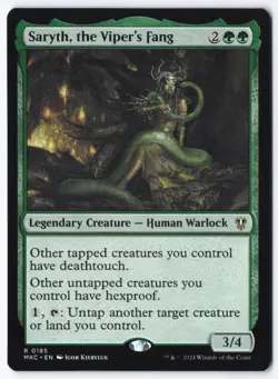 Saryth, the Viper's Fang R Commander: Murders at Karlov Manor 185 NM - Image 1