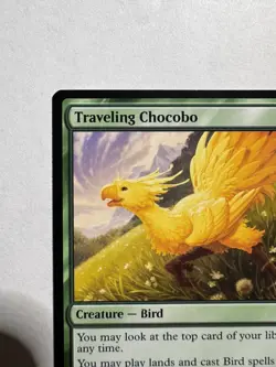 Traveling Chocobo 210 - MTG Final Fantasy - Mythic Rare Regular 3/2 Bird - Image 2