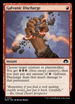 x1 Galvanic Discharge - Modern Horizons 3 - NM - MTG - Image 1