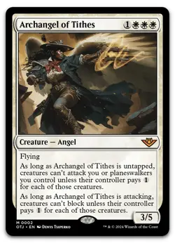 Archangel of Tithes #2 (NM) Thunder Junction OTJ Magic MTG - Image 1