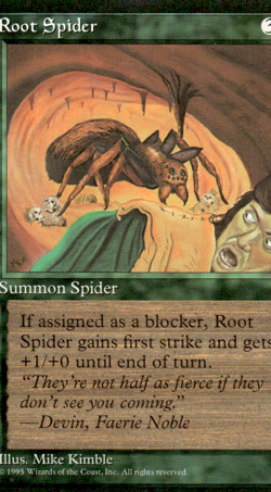 MTG Root Spider Homelands Regular - Image 1