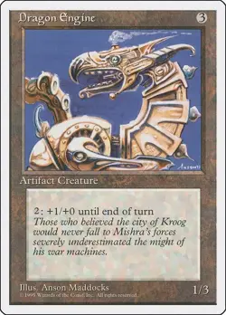 MTG - Dragon Engine - Fourth Edition (4ED) - Image 1