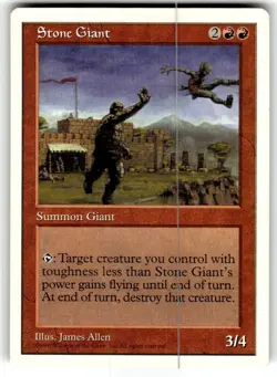 Stone Giant - 5th Edition Core Set - Magic the Gathering MTG - Image 1