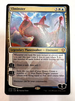 Elminster - Commander: Baldur's Gate - MTG - Image 1