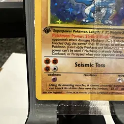 Base Set 1st Edition Machamp 8/102 Holo Sealed NM! Pokemon TCG WOTC - Image 5