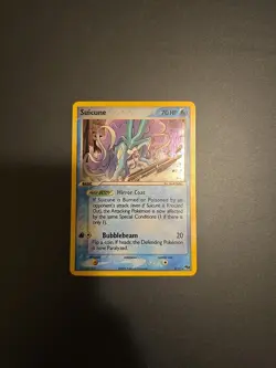 Suicune 4/17 Pop Series Promos Holo Rare Pokemon Card 2006 - Image 1