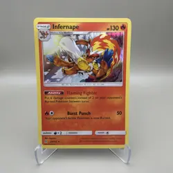 Infernape 23/156 Holo Rare - Ultra Prism 2018 SM Pokemon TCG - LP - Image 1