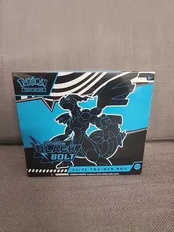 Pokemon Scarlet Violet Black Bolt ETB Elite Trainer Box TCG Factory Sealed New - Image 2
