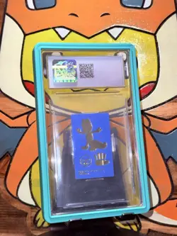 Treecko Foil 2004 Pokemon Amada Advanced Generations Menko 001 CGC Mint 9 - Image 2