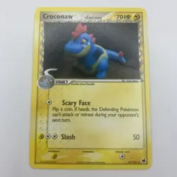 Croconaw (Delta Species) 27/101 Pokemon TCG Dragon Frontiers LP - Image 1