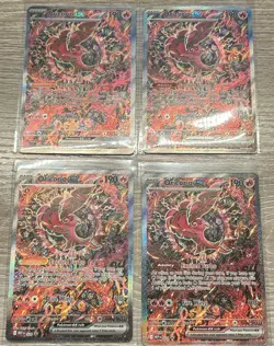 Pokemon Oricorio ex Black Star Promo Phantasmal Flames UPC MEP EN 024 Lot Of 4 - Image 1
