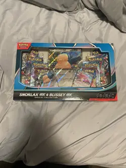 Pokemon TCG Snorlax Ex and Blissey Ex Special Collection Box (Pack of 5) Sealed - Image 3