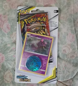 POKEMON SUN MOON COSMIC ECLIPSE BLISTER BOOSTER PACK NEW MISMAGIUS TERRAKION - Image 1
