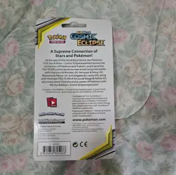 POKEMON SUN MOON COSMIC ECLIPSE BLISTER BOOSTER PACK NEW MISMAGIUS TERRAKION - Image 3