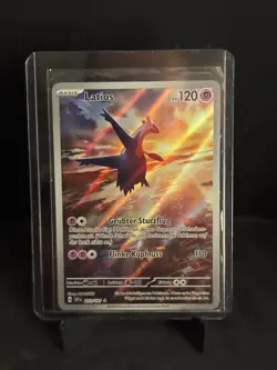 Latios 203/191 Pokemon Sturmische Funken, Illustration Rare, Deutsch - Image 1