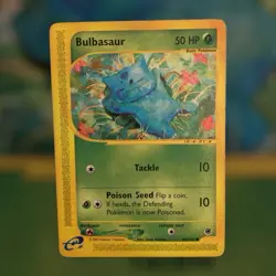 Pokemon TCG Bulbasaur Expedition Base Set, Card 94/165, Regular Common MP 2002 - Image 1