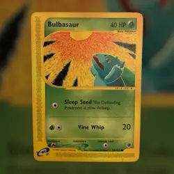 Pokemon TCG Bulbasaur Expedition Base Set, Card 95/165, Regular Common MP 2002 - Image 1