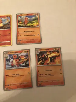 Lot Of 7 Charmander and Charmelion Pokemon Cards - Image 4