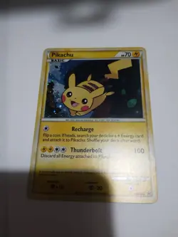 Pikachu Holo HGSS03 Black Star Promo - 2010 HGSS Pokemon Card - Image 2