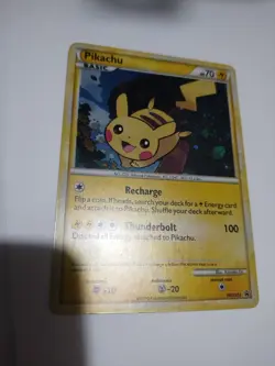 Pikachu Holo HGSS03 Black Star Promo - 2010 HGSS Pokemon Card - Image 3