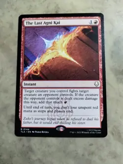 The Last Agni Kai Prerelease Cards Regular - Image 1