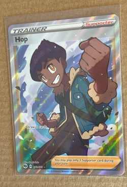 Hop (Trainer) - Champions Path #73/73 Full Art Holo 2020 Pokemon Trading Card. - Image 1