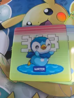 Pokemon 3D Lenticular card Piplup - Image 1