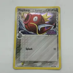 Magikarp 69/110 Holon Phantoms Reverse Holo Stamped 2006 Pokemon Card MP Notes - Image 1