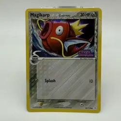 Magikarp 69/110 Holon Phantoms Reverse Holo Stamped 2006 Pokemon Card MP Notes - Image 2