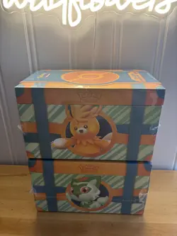 2× Pokemon TCG Paldea Adventure Chests - 12 Packs + 8 Promo Cards Sealed - Image 2