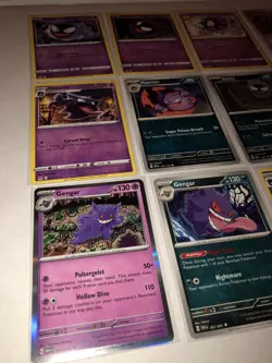 Lot Of 13 Gastly Haunter And Gengar Pokemon Cards - Image 3