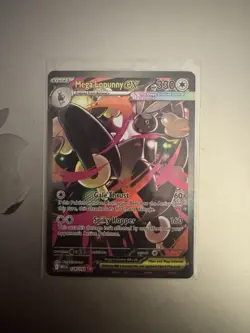 Mega Lopunny Ex 128/094 Phantasmal Flames SR Full Art Ultra Rare Pokemon Card - Image 1