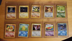 Pokemon 1st Edition Team Rocket Common Card Set 24 Card Lot NM-GM - Image 4