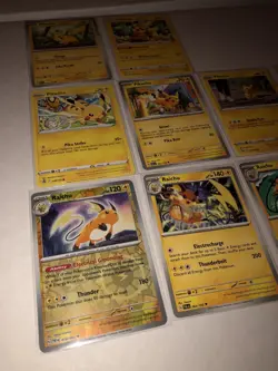 Lot Of Pikachu and Raichu Pokemon Cards (10 Cards) - Image 5