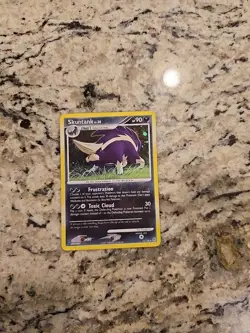 Pokemon Skuntank Holo Rare Card 15/130 NM Condition, English Diamond and Pearl - Image 1