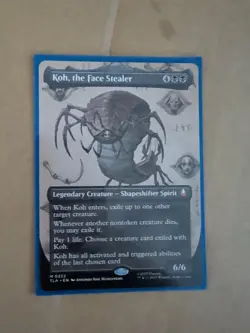 Koh, the Face Stealer Borderless M MTG Avatar: The Last Airbender M/NM Non-Foil - Image 1