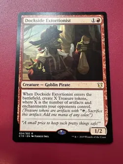 *** Dockside Extortionist *** Commander 2019 NM MTG English - Image 1