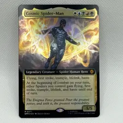 MTG - NM - Cosmic Spider-Man (Extended Art) Marvel's Spider-Man Foil - Image 1