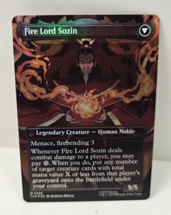 The Rise of Sozin 0356 FOIL Borderless Mythic - MTG Avatar The Last Airbender - Image 2