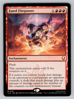 Fated Firepower - MTG Avatar: The Last Airbender TLA - Image 1