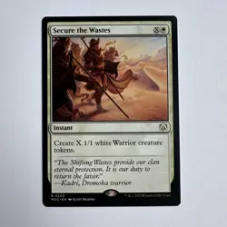 Secure the Wastes 203 NM Normal R Commander: March of the Machine MTG - Image 1