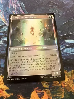 1x - Aang, at the Crossroads - FOIL #203 - Avatar: The Last Airbender - NM MTG - Image 3
