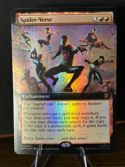 Magic: The Gathering M 0263 Spider-Verse Marvel's Spider-Man Foil - Image 1
