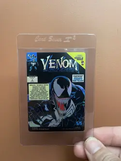 Venom, Lethal Protector/Eddie Brock MTG Spider-Man Mythic Borderless Foil #233 - Image 1