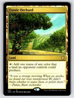 Exotic Orchard R Commander: Innistrad: Midnight Hunt # 173 NM Normal - Image 1