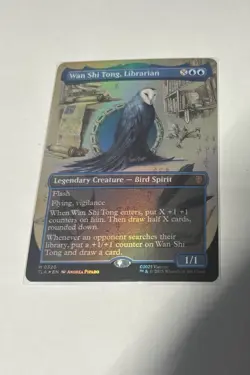 FOIL Borderless MTG Wan Shi Tong, Librarian TLA Avatar: The Last Airbender ENG - Image 1