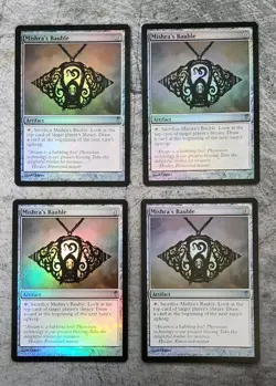 4x Mishra's Bauble - Foil - NM/LP MTG Coldsnap - Image 1